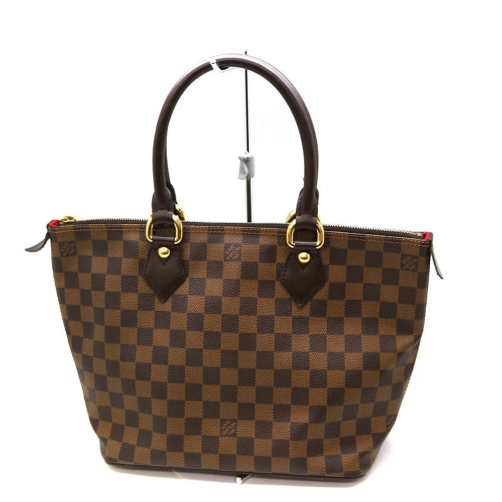 Louis Vuitton Brown Damier Canvas Saleya Bag LV Ebene Tote